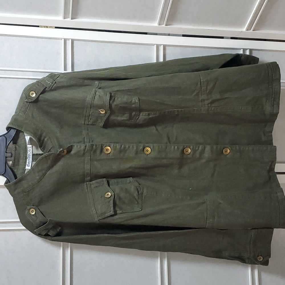 Denim 24/7 Women's Army Style Jacket
